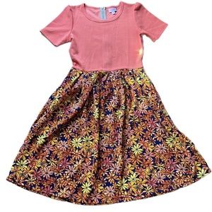 Small Lularoe Amelia Dress